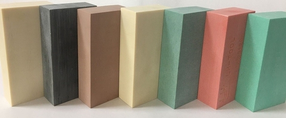 Bảng dụng cụ Polyurethane Olive 1,40g / Cm3 để gia công mô hình và vật cố định lồi lõm